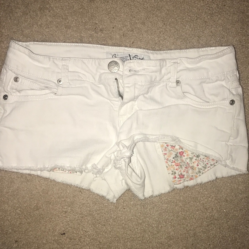 White Jean Shorts!
